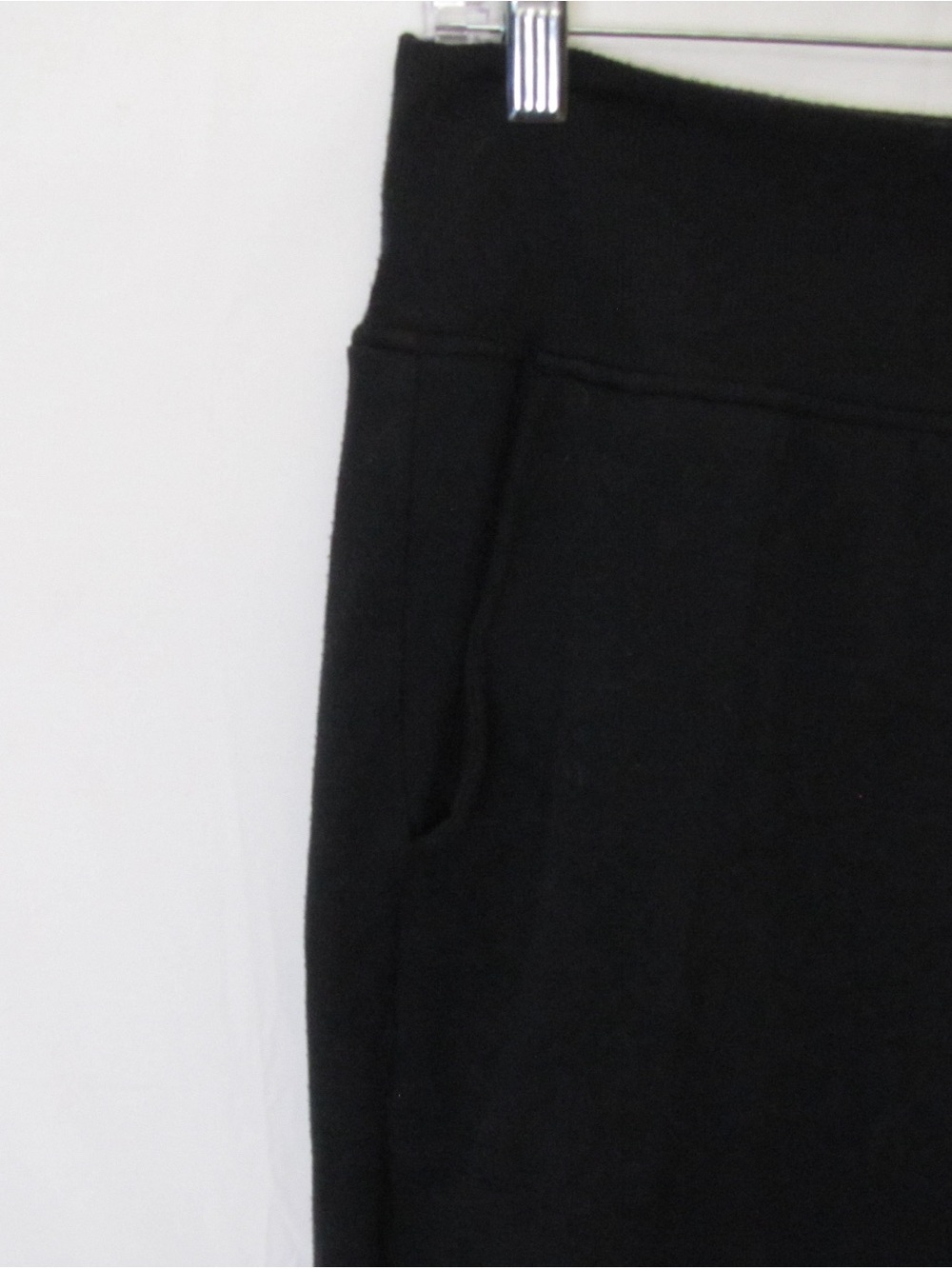 Athleta Black Knit Jogger Pants - Picture 4 of 10